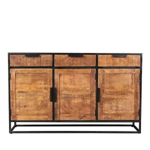 140x90x40 Rustikale Kommode Mit Bügelgestell – Evradon 14