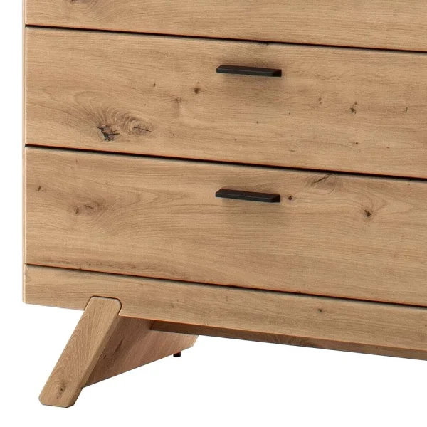 144x84x44 Designer Sideboard Zweifarbig – Larinca 6