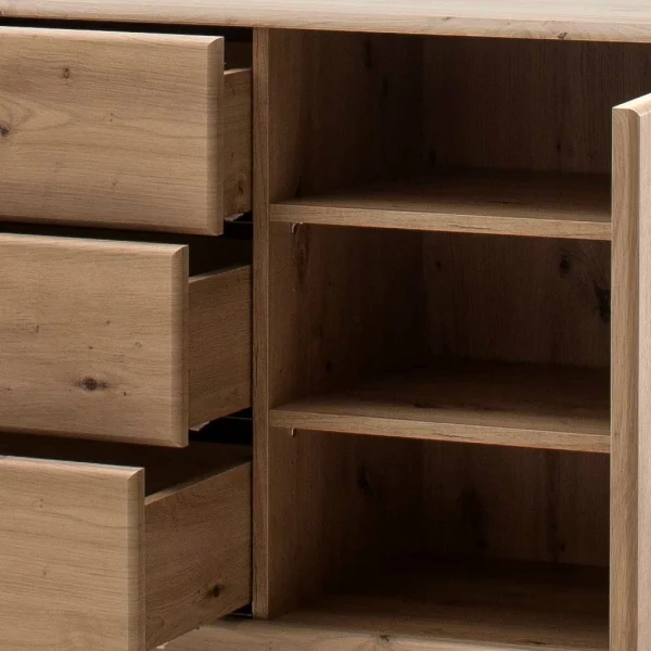 144x84x44 Designer Sideboard Zweifarbig – Larinca 7