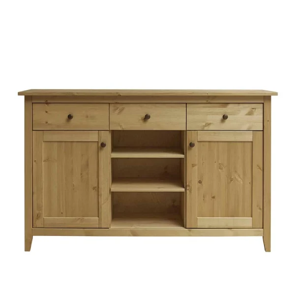 144x91x40 Landhaus Anrichte Aus Kiefer Massivholz – Krems 3