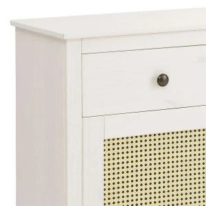 145 Cm Breite Kombi-Kommode In Weiß & Beige – Isvair 16