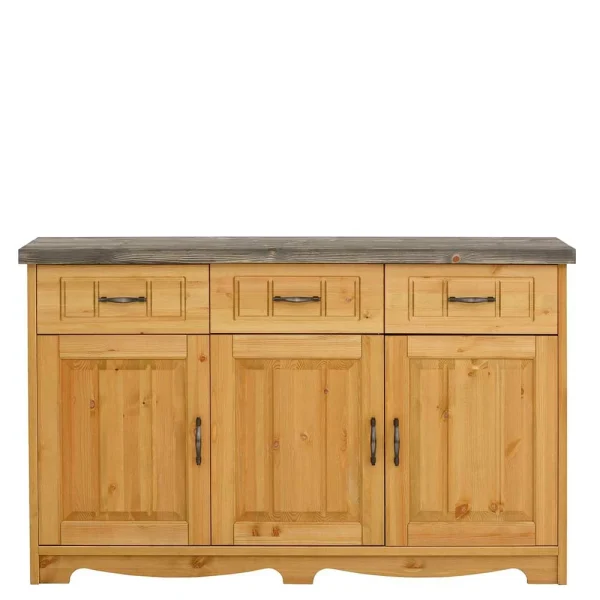 148x91x37 Landhaus Sideboard Aus Massivholz – Ostanzia 4