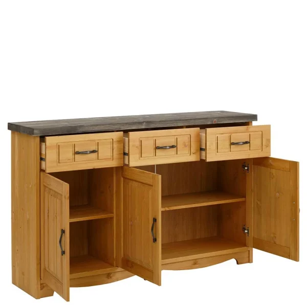 148x91x37 Landhaus Sideboard Aus Massivholz – Ostanzia 5