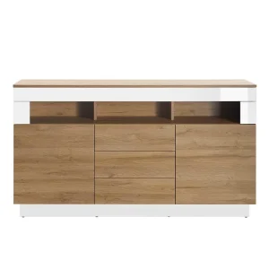 149x85x43 Design Sideboard Mit Offenem Fach – Dailin 14