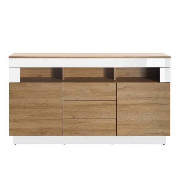 149x85x43 Design Sideboard Mit Offenem Fach – Dailin 5