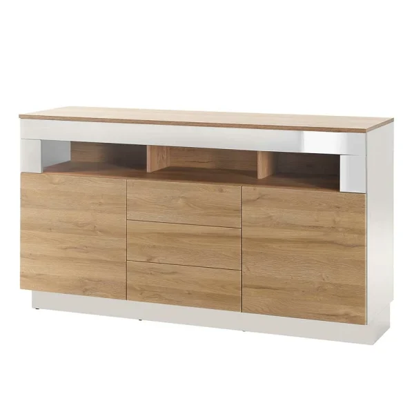 149x85x43 Design Sideboard Mit Offenem Fach – Dailin 1