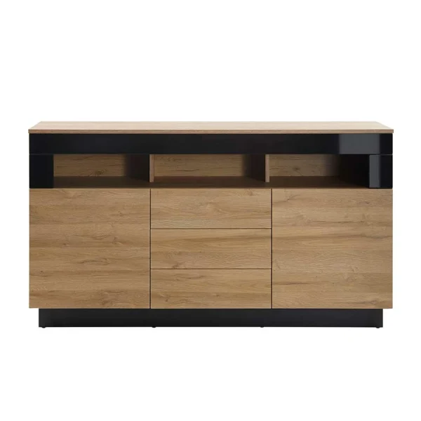 149x85x43 Wohnzimmer Kommode Zweifarbig – Fincaldon 4