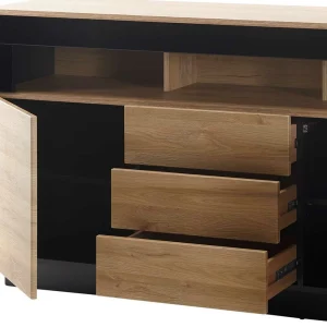 149x85x43 Wohnzimmer Kommode Zweifarbig – Fincaldon 15