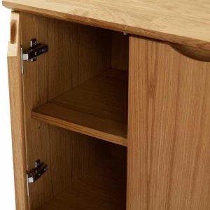 150 Cm Breites Holz Sideboard In Eiche – Number 14