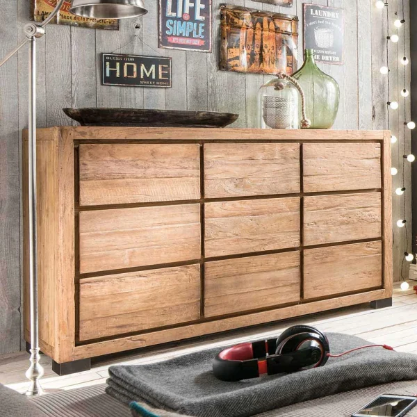 150 Cm Breites Schubladen Sideboard Aus Teak – Ciola 3