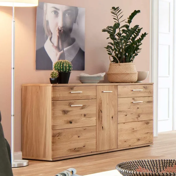 150 Cm Breites Sideboard Aus Echtholz – Crokas 3