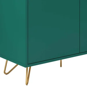 150x70x40 Sideboard In Grün & Gold – Ricriava 18