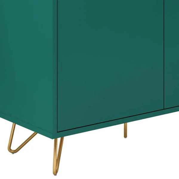 150x70x40 Sideboard In Grün & Gold – Ricriava 7
