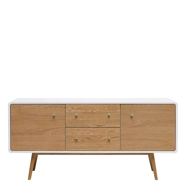 150x71x42 Skandi Kommode Zweifarbig – Droyca 1