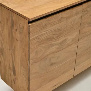 150x78x40 3-türige Anrichte Aus Akazie Massiv – Pressin 12