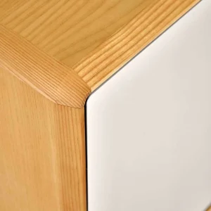 150x78x42 Kommode In Weiß & Esche – Tadahiro 18
