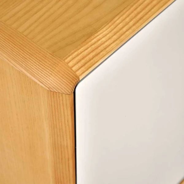 150x78x42 Kommode In Weiß & Esche – Tadahiro 7