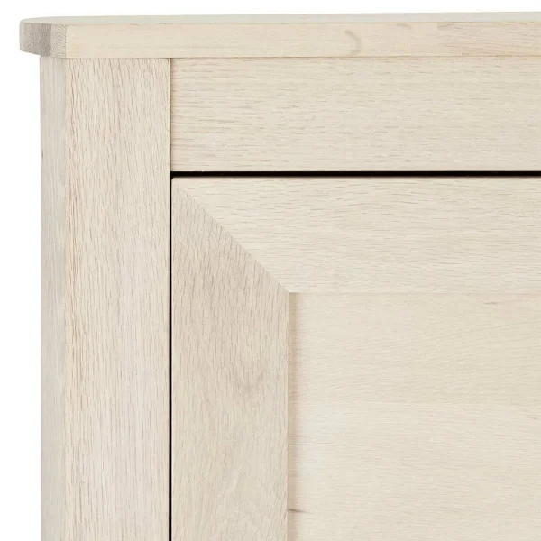 150x82x42 Kombi-Kommode In Weiß Geölt – Inviama 6