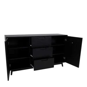 150x86x45 Scandi Style Sideboard In Schwarz – Vigadru 10
