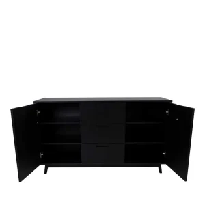 150x86x45 Scandi Style Sideboard In Schwarz – Vigadru 12