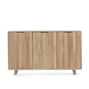 150x90x42 Türen-Sideboard Aus Wildeiche Bianco – Aicandus 10