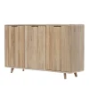 150x90x42 Türen-Sideboard Aus Wildeiche Bianco – Aicandus 22