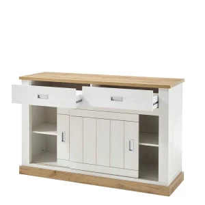 150x95x50 Landhaus Kommode Mit Schiebetüren – Helkaska 11