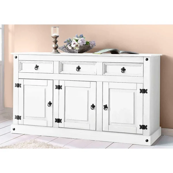 151x84x47 Sideboard Im Landhaus Mexiko Stil – Iasella 3