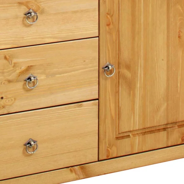 152x68x38 Holzkommode Mit 3 Breiten Schubladen – Imressa 6