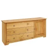 152x68x38 Holzkommode Mit 3 Breiten Schubladen – Imressa 22