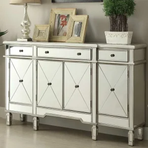 152x91x36 Design Sideboard Verspiegelt – Rulyna 10