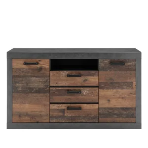 153x87x43 Kombi Sideboard Mit Sockel – Timuras 12