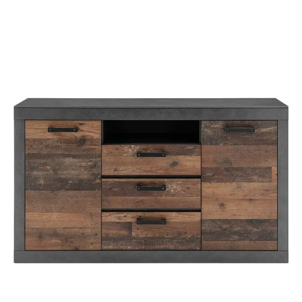153x87x43 Kombi Sideboard Mit Sockel – Timuras 4
