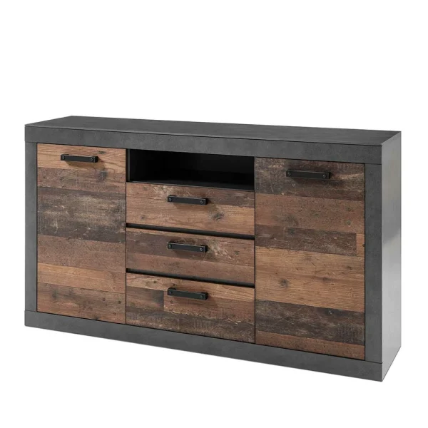 153x87x43 Kombi Sideboard Mit Sockel – Timuras 1