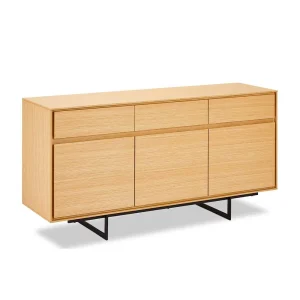 155x82x45 Sideboard Mit Eiche Furniert – Ajanda 10