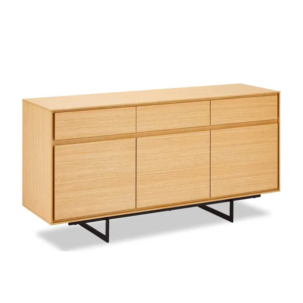 155x82x45 Sideboard Mit Eiche Furniert – Ajanda 3