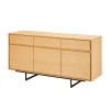 155x82x45 Sideboard Mit Eiche Furniert – Ajanda 17