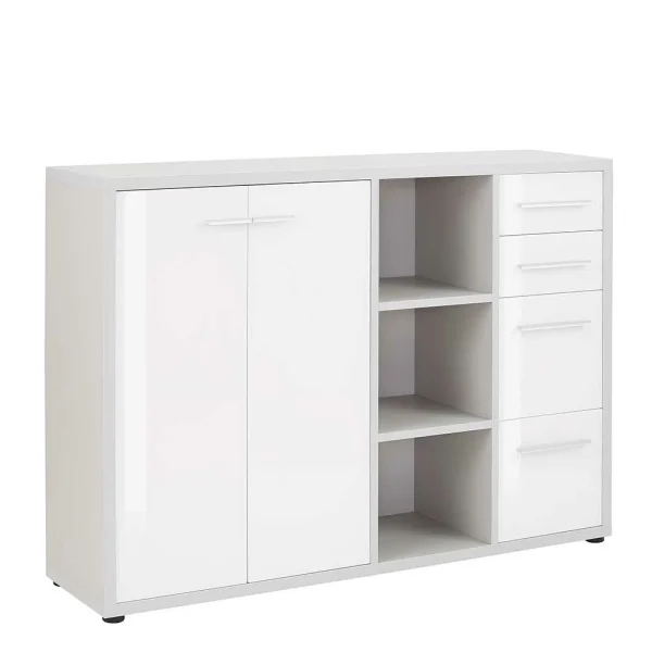 156x111x40 Hohes Sideboard Fürs Büro – Tederana 3