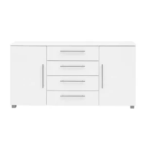 156x82x35 Kommode Mit 4 Schubladen & 2 Türen – Rietti 12