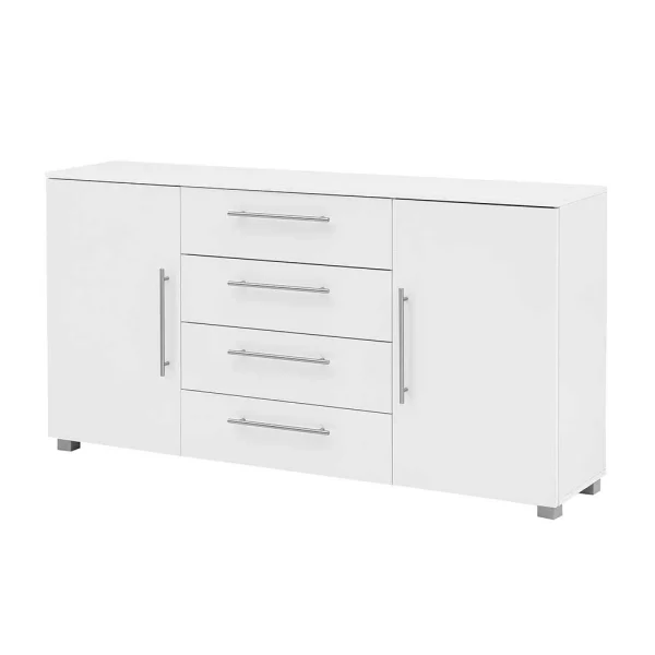 156x82x35 Kommode Mit 4 Schubladen & 2 Türen – Rietti 1