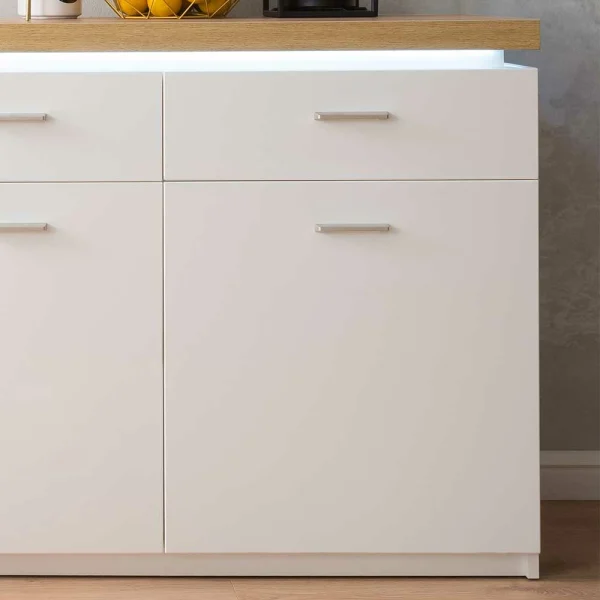 156x83x44 Sideboard Mit LED Licht – Caldri 5