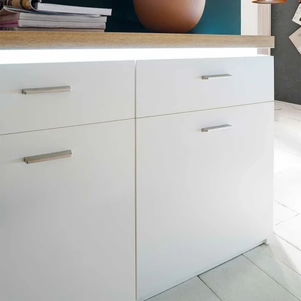 156x83x44 Sideboard Mit LED Licht – Caldri 6