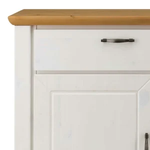 157x86x42 Sideboard In Weiß & Kiefer – Nuita 10