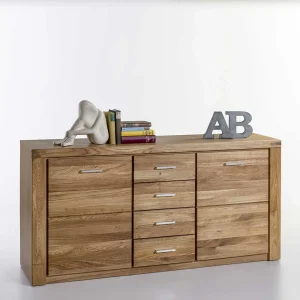 158x80x40 Holz Sideboard Aus Wildeiche – Maila 9