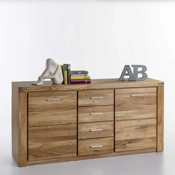 158x80x40 Holz Sideboard Aus Wildeiche – Maila 3