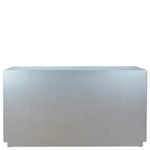 158x87x40 2-türige Kommode In Silber – Cilienda 14