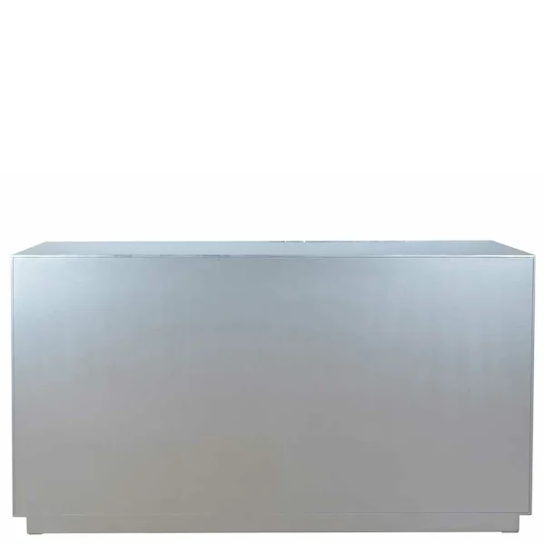 158x87x40 2-türige Kommode In Silber – Cilienda 5