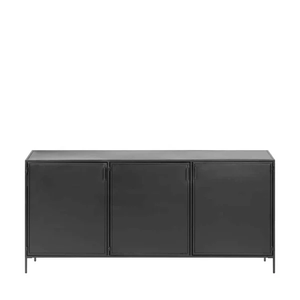 160x72x35 Metall Sideboard Mit Drei Türen – Magde 3