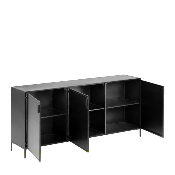 160x72x35 Metall Sideboard Mit Drei Türen – Magde 5