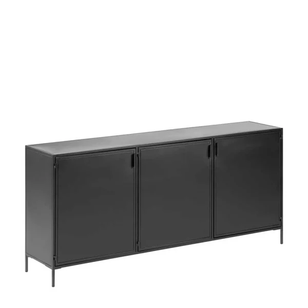 160x72x35 Metall Sideboard Mit Drei Türen – Magde 1